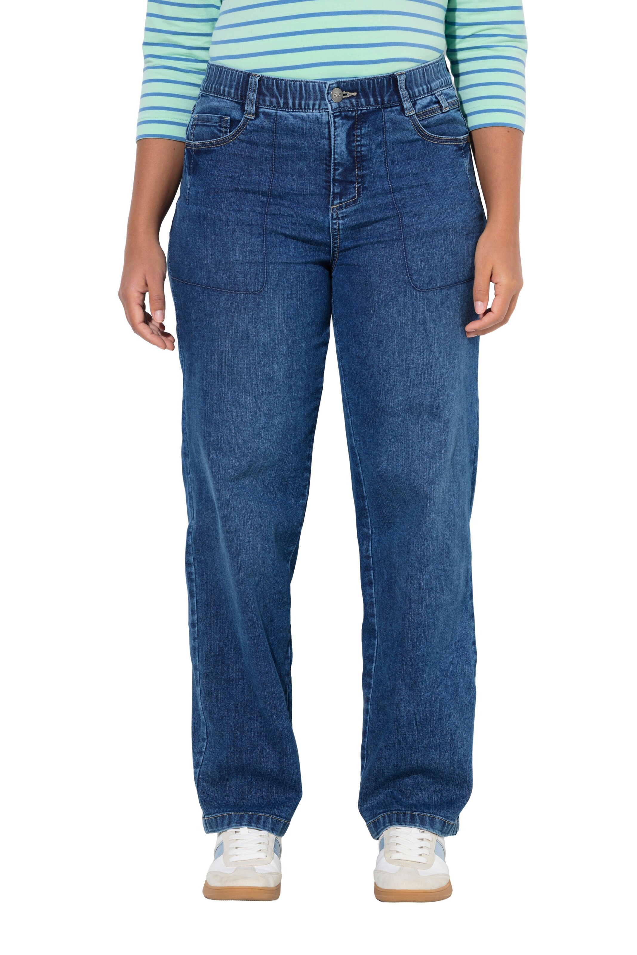 LAURASØN Regular Jeans in Blau: Vorderseite