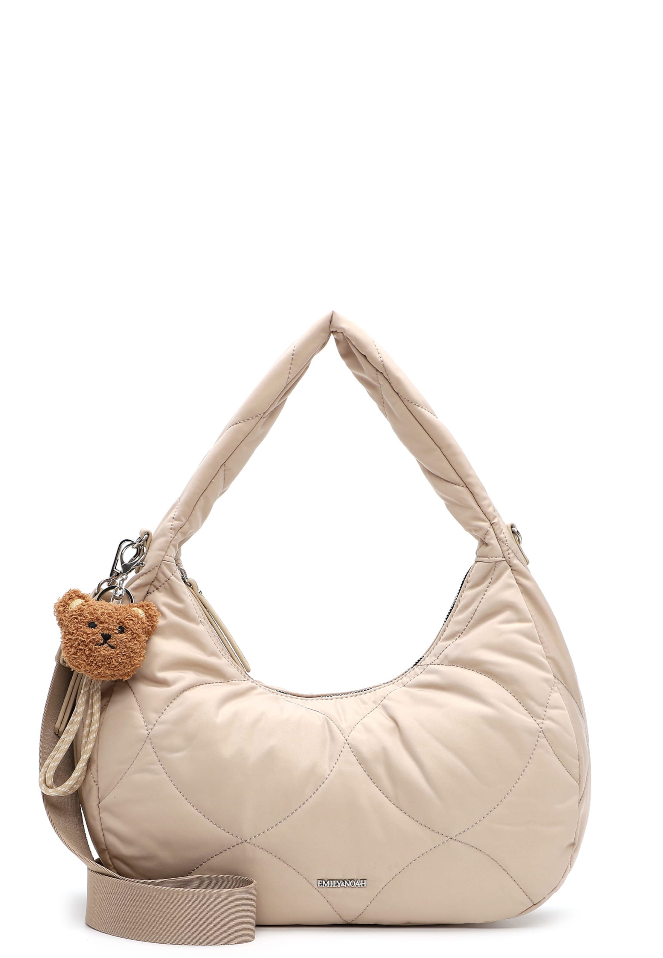 Emily & Noah Beutel 'Lonie' in Beige: Vorderseite