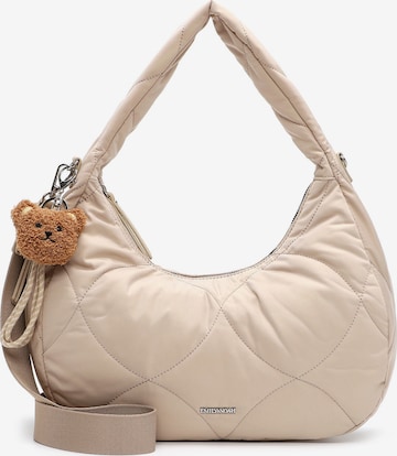 Emily & Noah Beutel 'Lonie' in Beige: Vorderseite