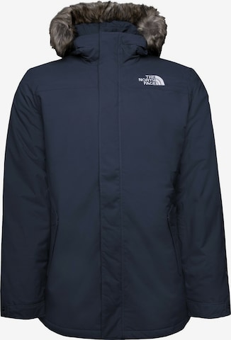 THE NORTH FACE Winterjas 'Zaneck' in Blauw: voorkant