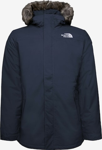 THE NORTH FACE Regular fit Winterjas 'Zaneck' in Blauw: voorkant