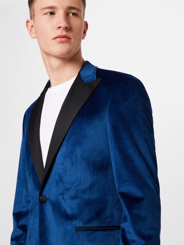 Karl Lagerfeld Slim Fit Pikkutakki 'FORTUNE' värissä sininen