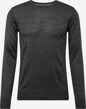 BRAVE SOUL Sweater in Grey: front