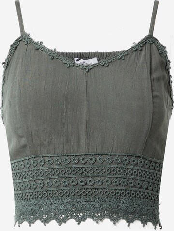 ABOUT YOU Top 'Vianne' in Green: front