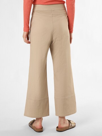 Marie Lund Wide Leg Hose in Beige