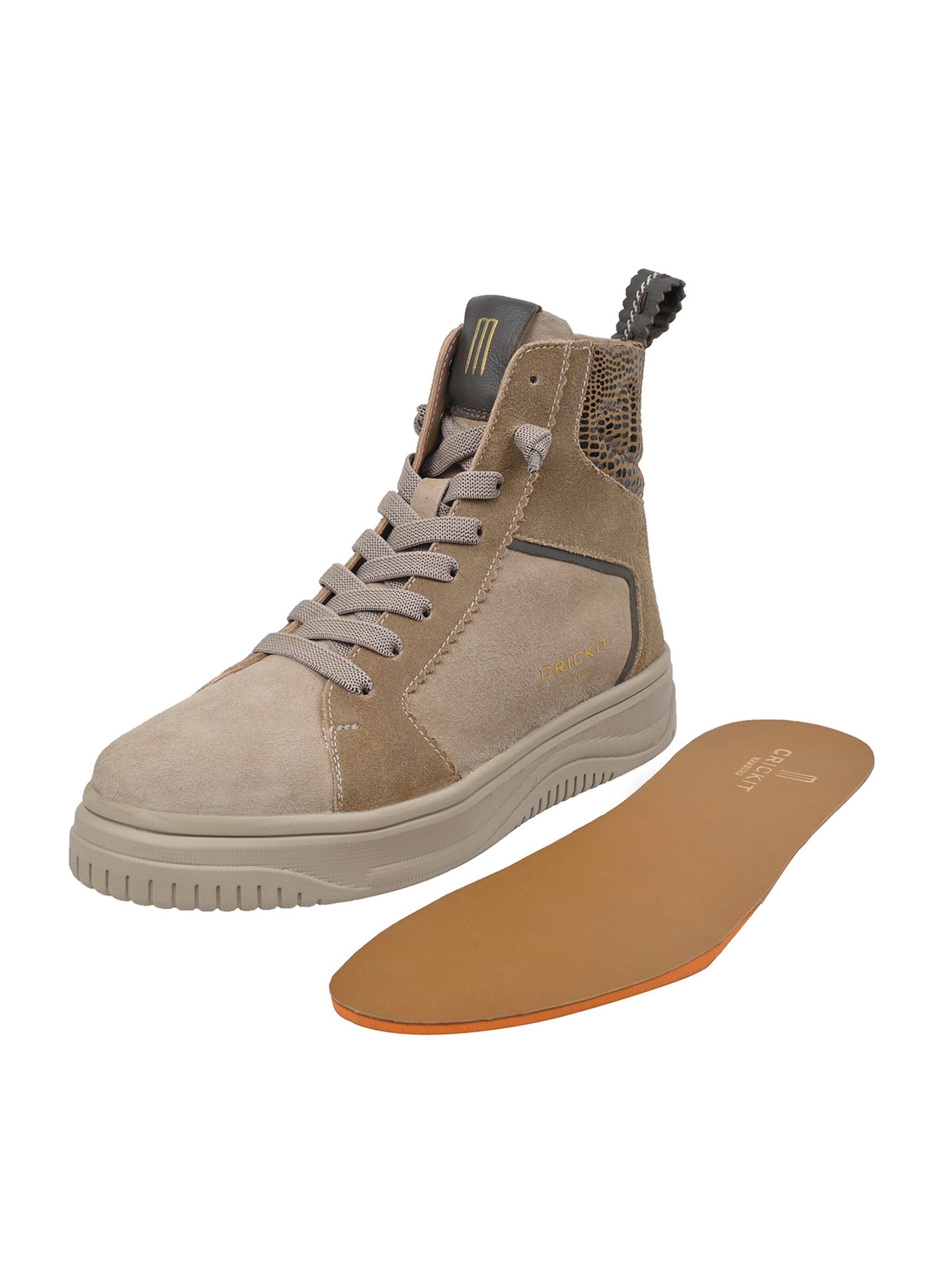 Crickit Sneakers hoog ' UBALDA ' in Beige