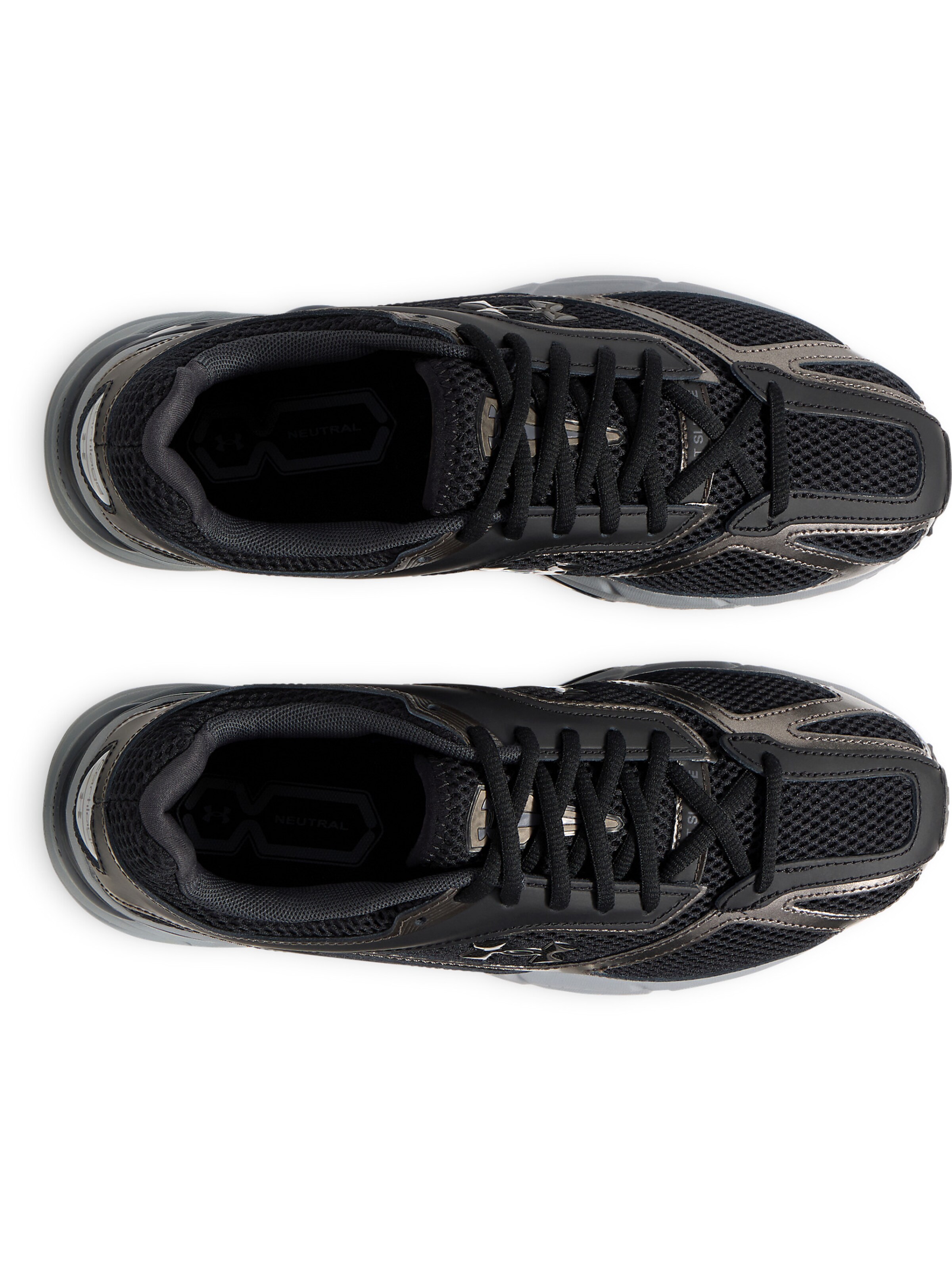 UNDER ARMOUR Running Shoes in Black