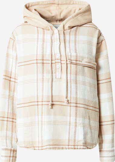 American Eagle Sweatshirt in Cream / Light brown / Dark brown, Item view