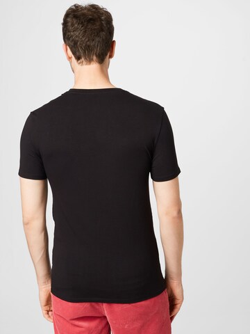 GUESS - Camiseta en negro
