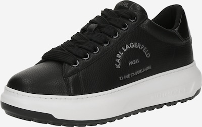 Karl Lagerfeld Baskets basses en gris / noir, Vue avec produit