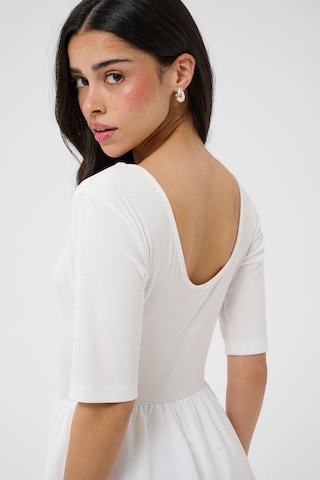 Robe 'KAkirsten' Kaffe en blanc