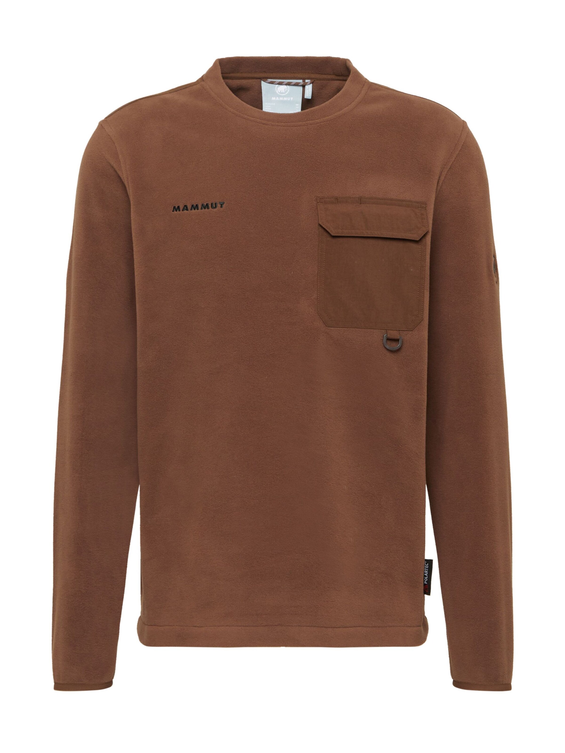 MAMMUT Pullover in Braun: Vorderseite
