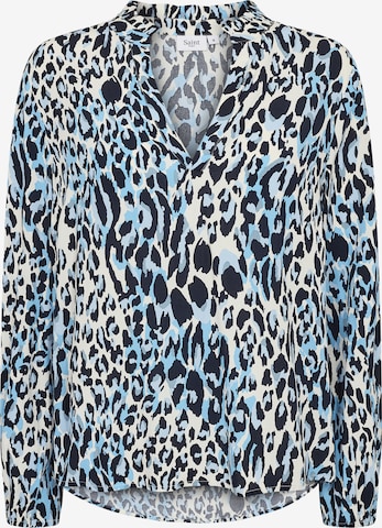 SAINT TROPEZ Bluse 'Eda' i blå: forside