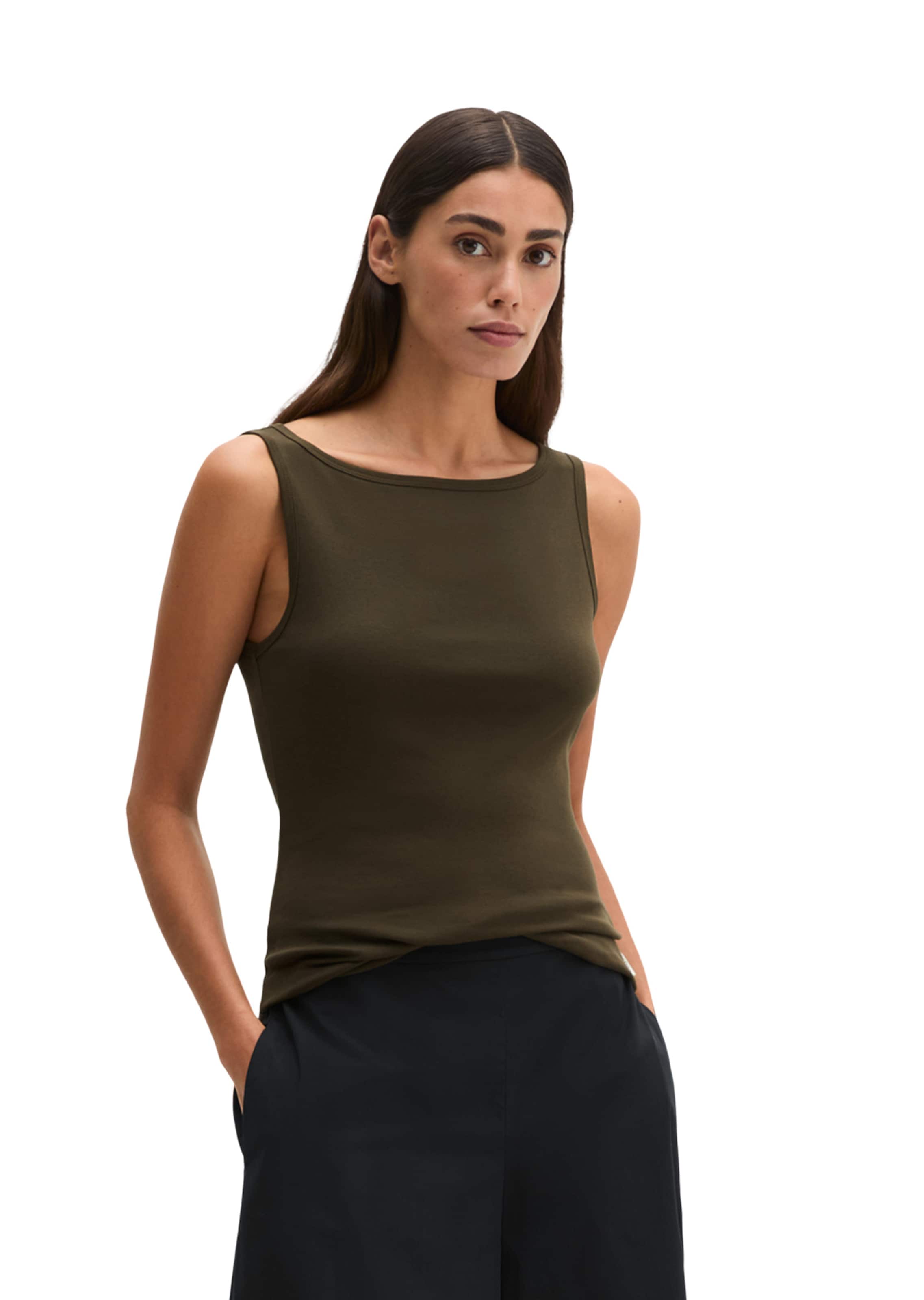 Marc O'Polo Top in Braun: Vorderseite