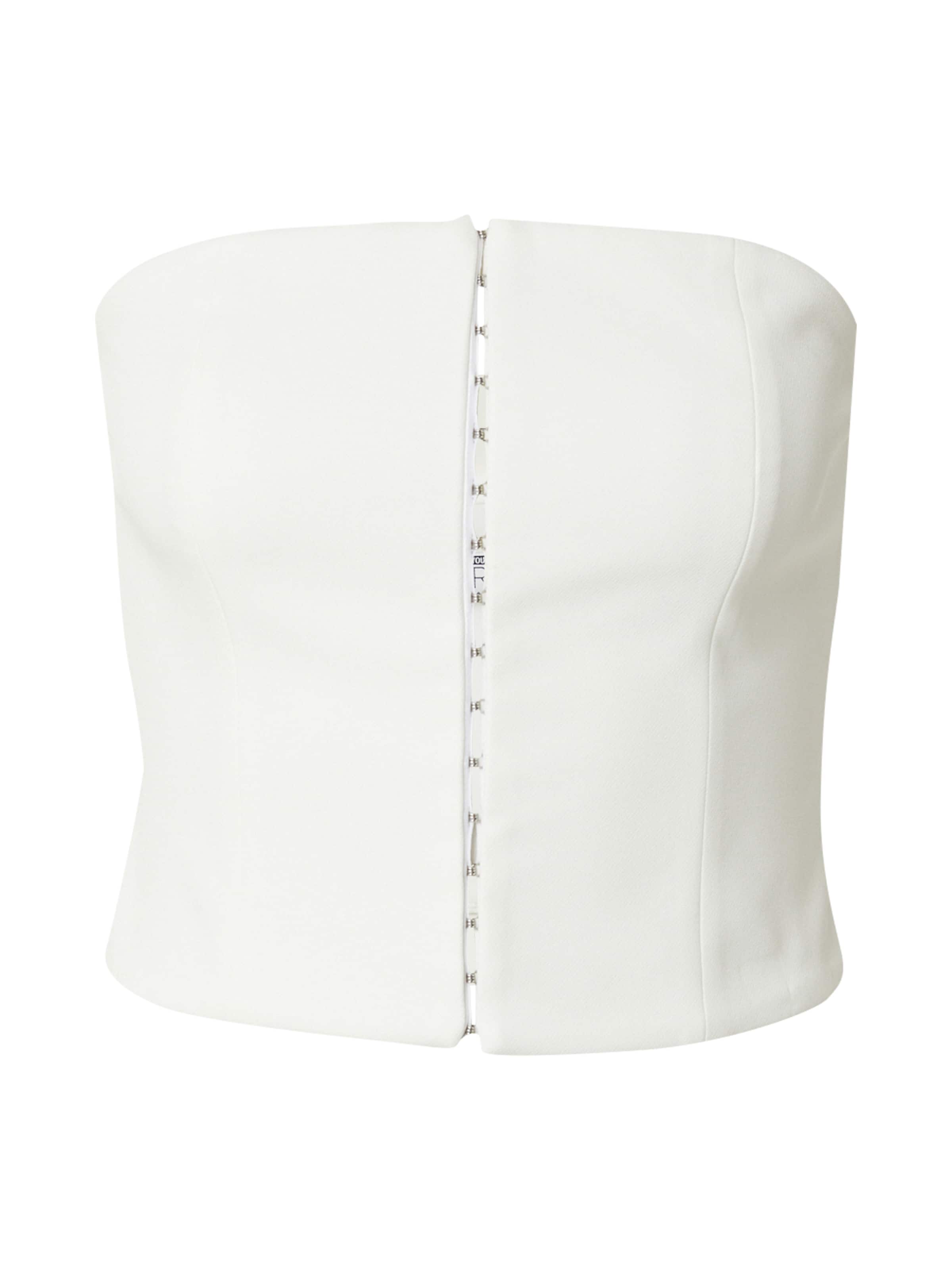 RÆRE by Lorena Rae Top 'Madita' in White: front