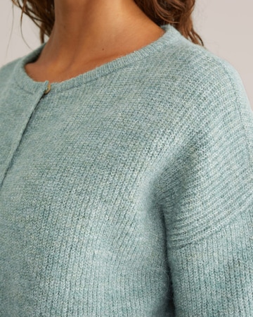 WE Fashion Gebreid vest in Groen
