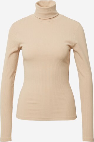 T-shirt minimum en beige : devant