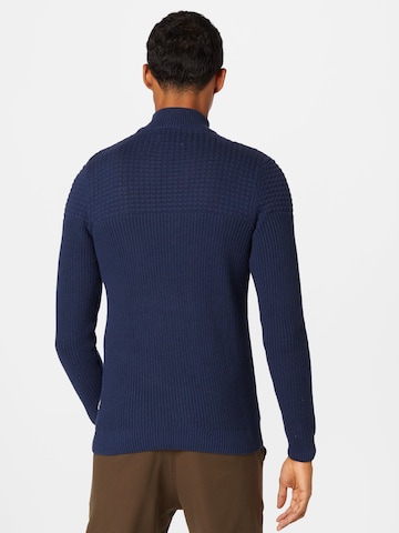 BLEND Pullover in Blau