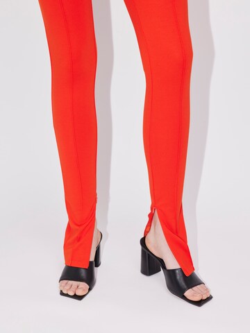 Skinny Leggings 'Darleen Tall' LeGer by Lena Gercke en rouge