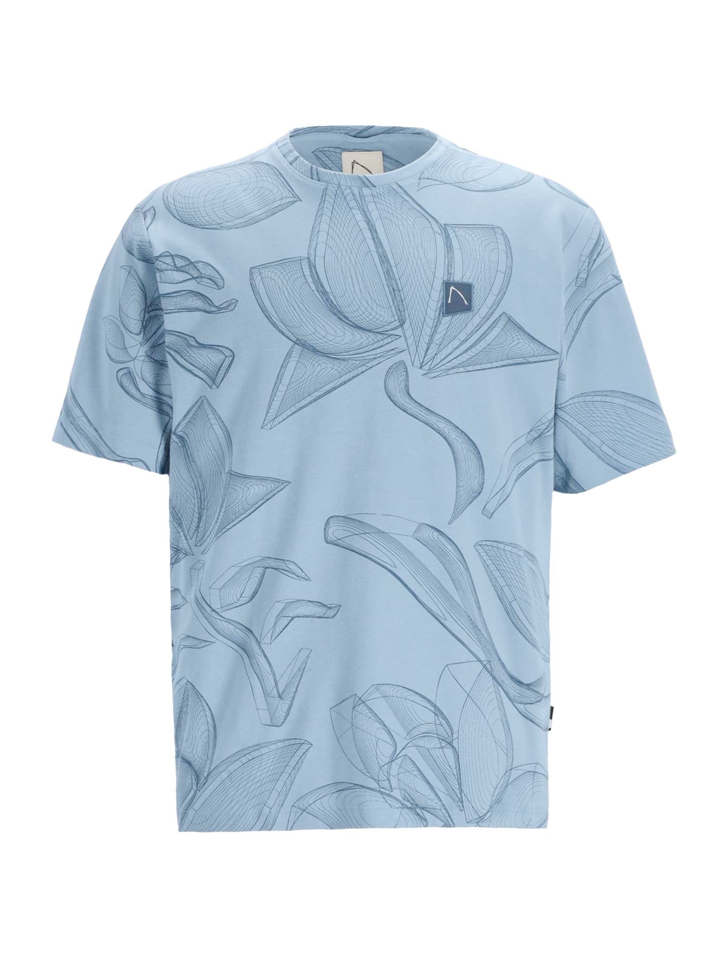 T-Shirt 'Wild' CHASIN' en bleu : devant