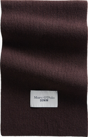Marc O'Polo DENIM Schal in Braun: Vorderseite