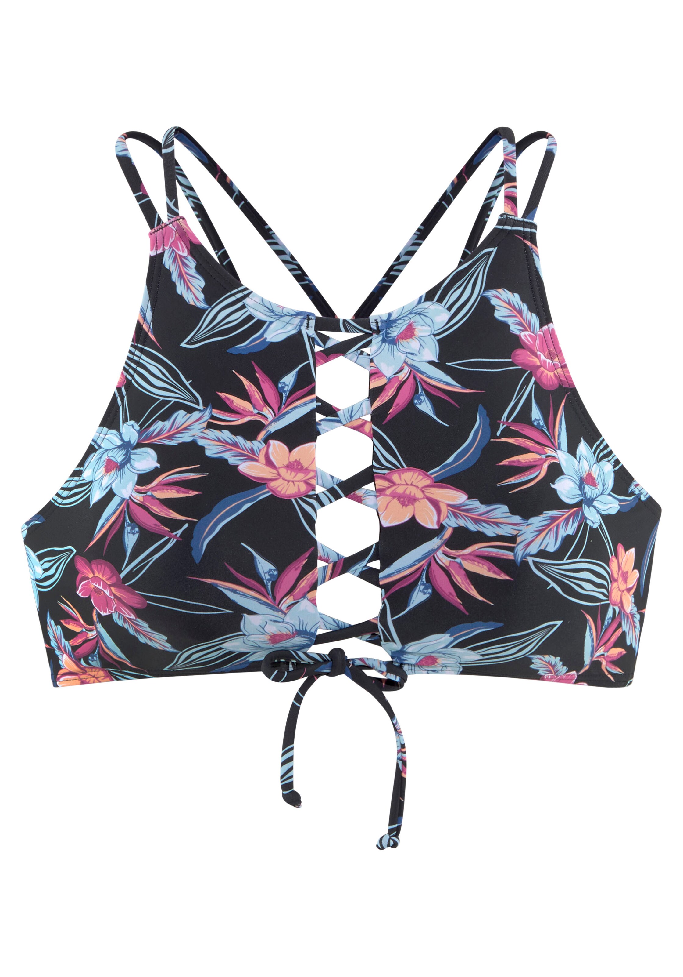 KangaROOS Triangel Bikinioverdel i sort: forside