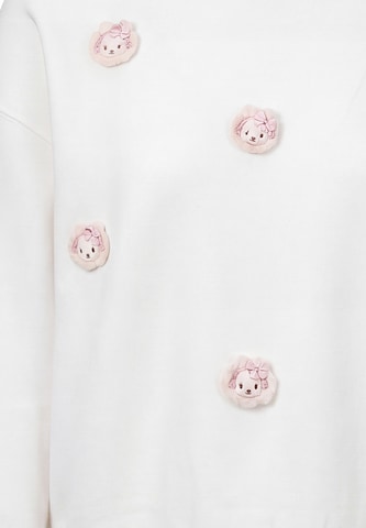 Sweat-shirt 'Pop' MYMO en blanc