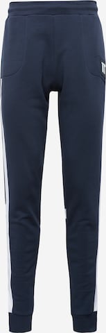 11 Degrees Tapered Pants in Blue: front