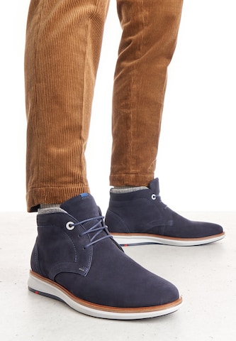 LLOYD Lace-Up Boots 'MAXWELL' in Blue