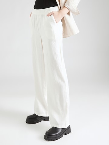 Wide Leg Pantalon 'FALAKKA' b.young en blanc : devant