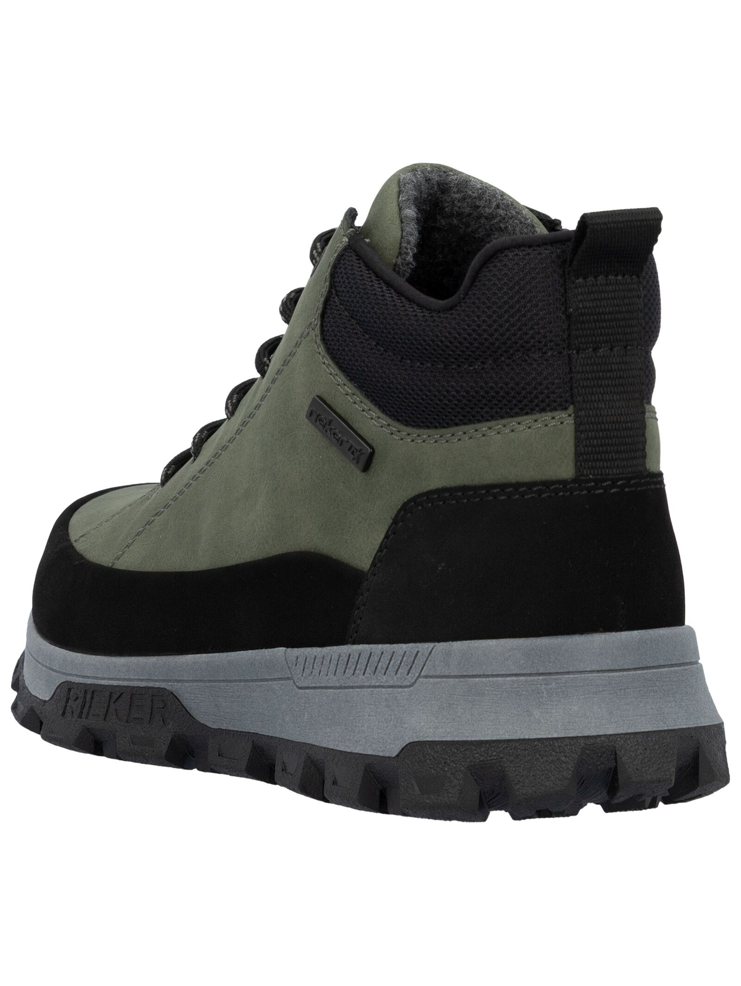 Rieker Schnürstiefelette in Schwarz