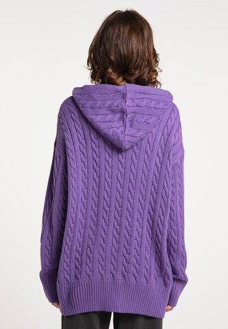 Pull-over oversize MYMO en violet