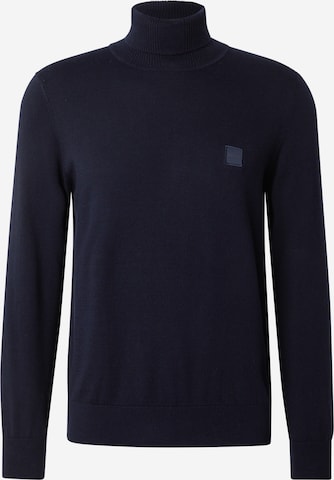 BOSS Trui 'Akiro_S' in Blauw: voorkant