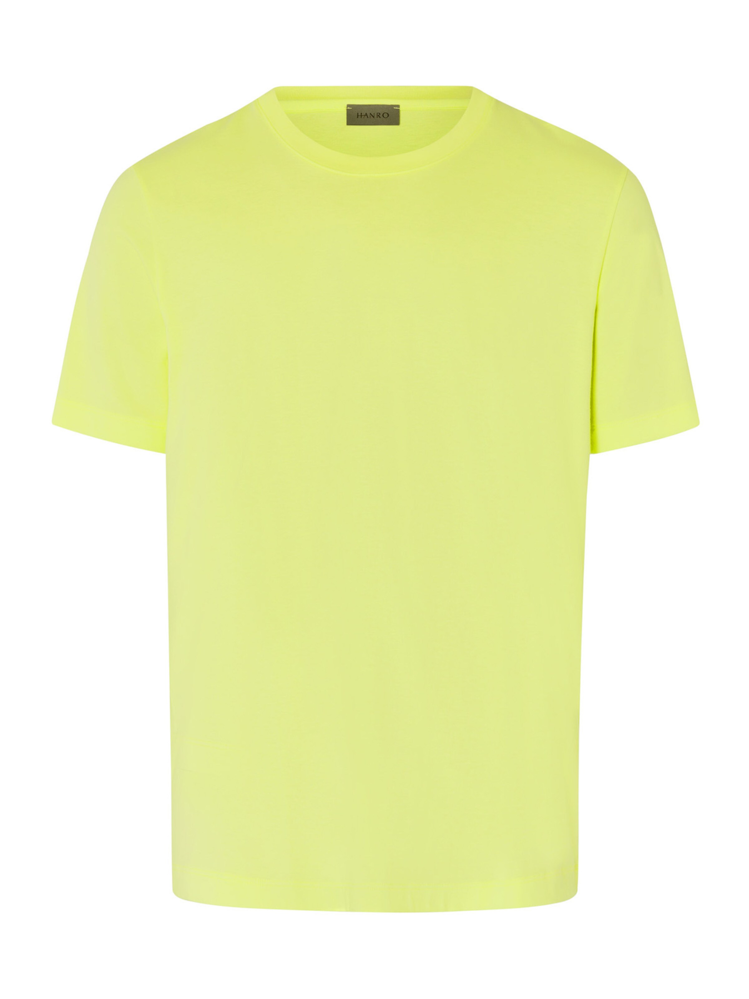 Hanro Shirt in Gelb: Vorderseite