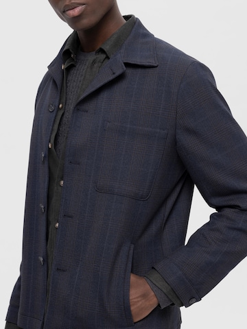 SELECTED HOMME Comfort fit Between-Season Jacket 'Robert' in Blue