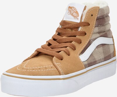 VANS Baskets 'SK8-Hi' en beige / marron / pueblo / blanc cassé, Vue avec produit