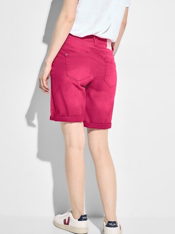 CECIL Regular Trousers 'Scarlett' in Pink