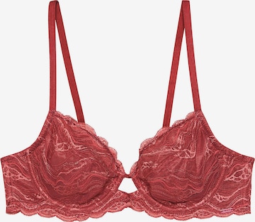 Calvin Klein T-shirt Bra in Pink: front