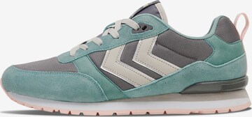 Hummel Sneakers laag 'Monaco 86' in Groen: voorkant