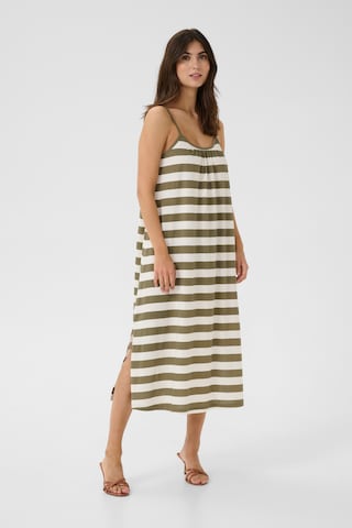 CULTURE Jurk 'Benzo Deia' in Groen