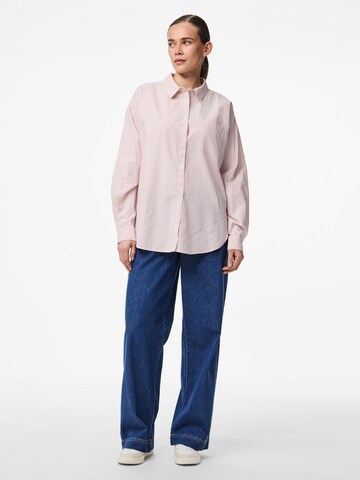 PIECES Bluse 'FEMME' i pink