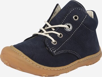 Pepino First-Step Shoes 'Cory' in Blue: front