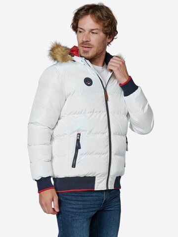 Veste d’hiver KOROSHI en blanc