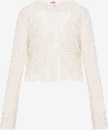 MYMO - Cárdigan en blanco: frente