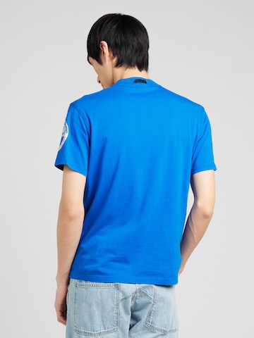 NAPAPIJRI قميص 'S-AMUN' بلون أزرق