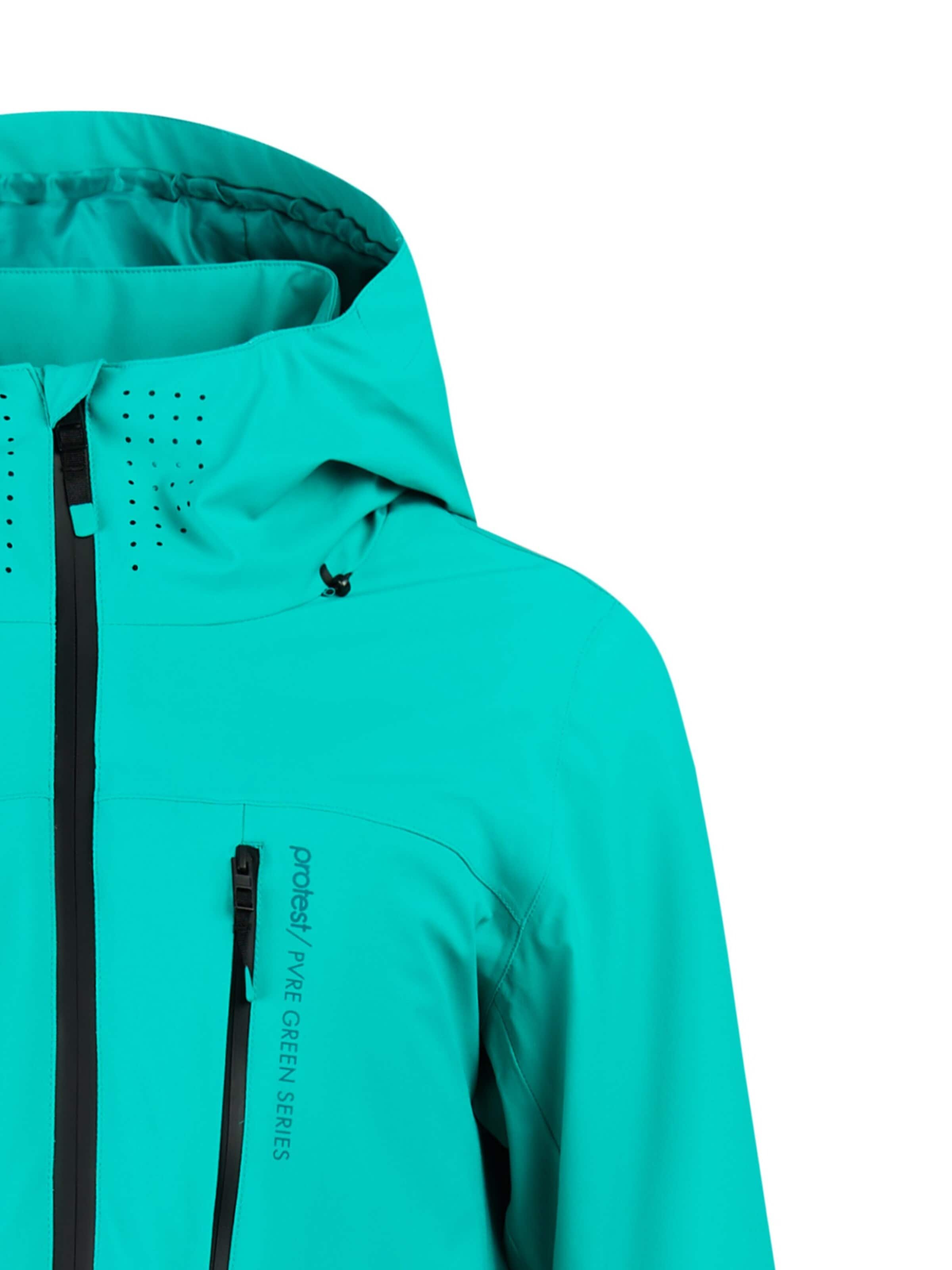 PROTEST Sportjacke 'PRTBEVERLY'‌‌‌‌‌ in Grün