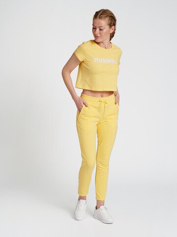 T-shirt fonctionnel Hummel en jaune