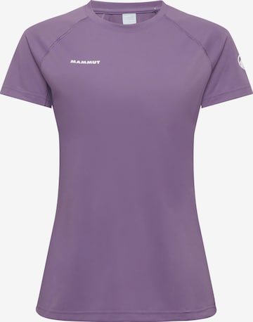 MAMMUT Performance Shirt in Purple: front
