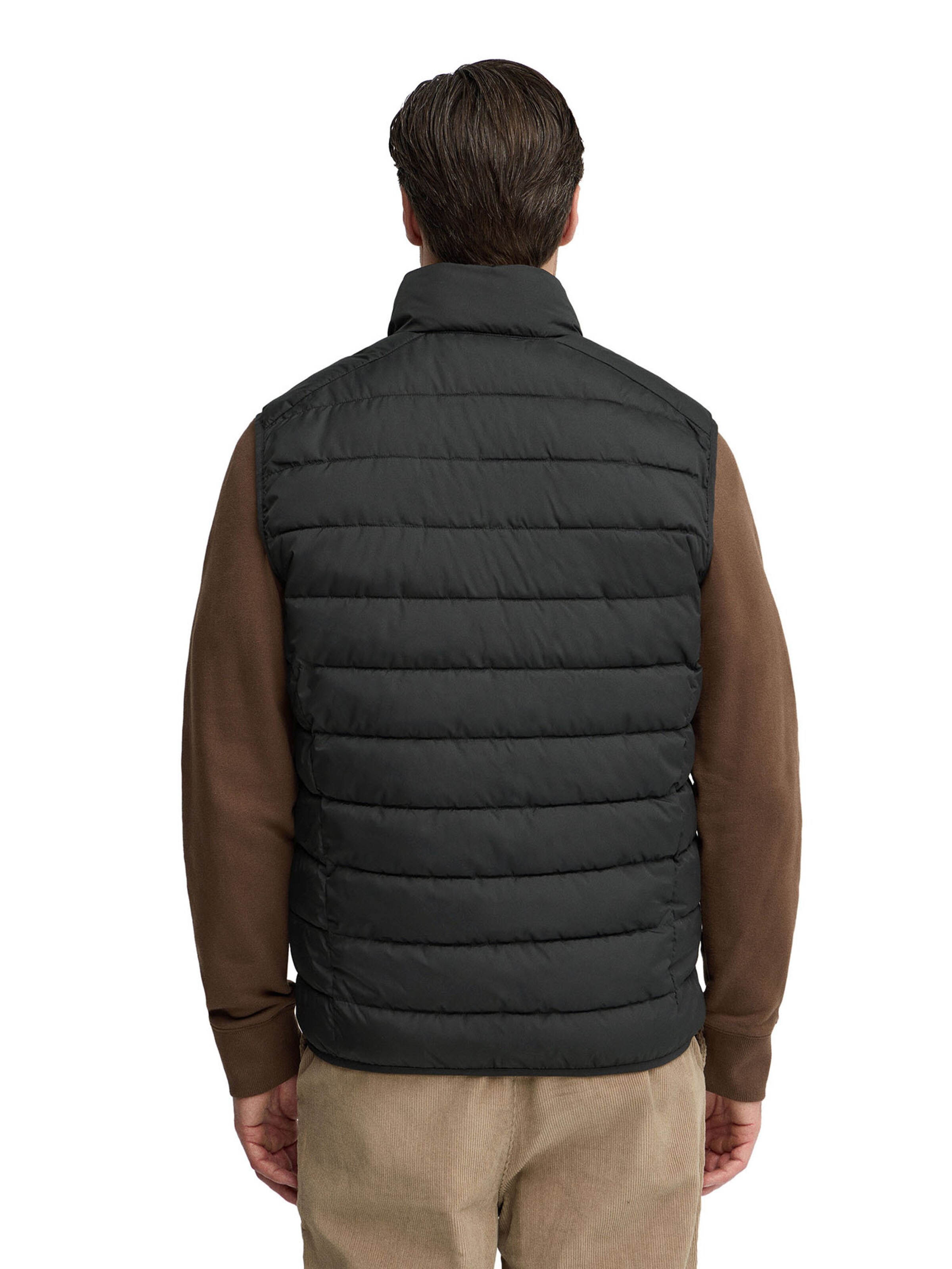Polo Club Vest in Black