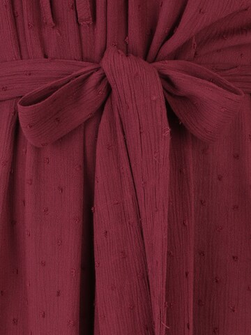 JDY Petite Obleka 'LIMA' | rdeča barva